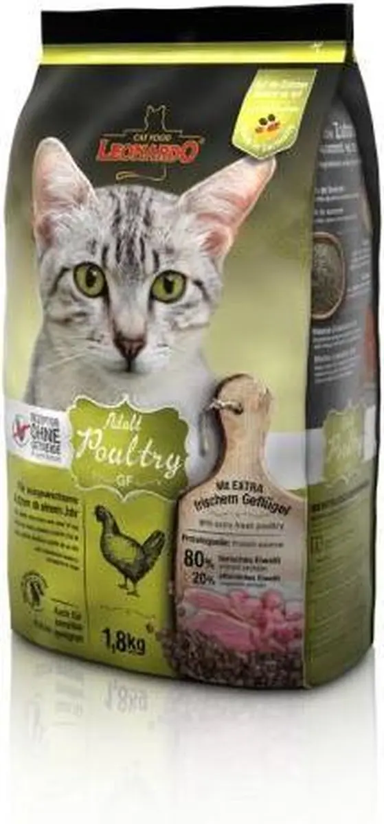 Leonardo Adult Grain Free Kattenvoer Gevogelte 7,5 kg