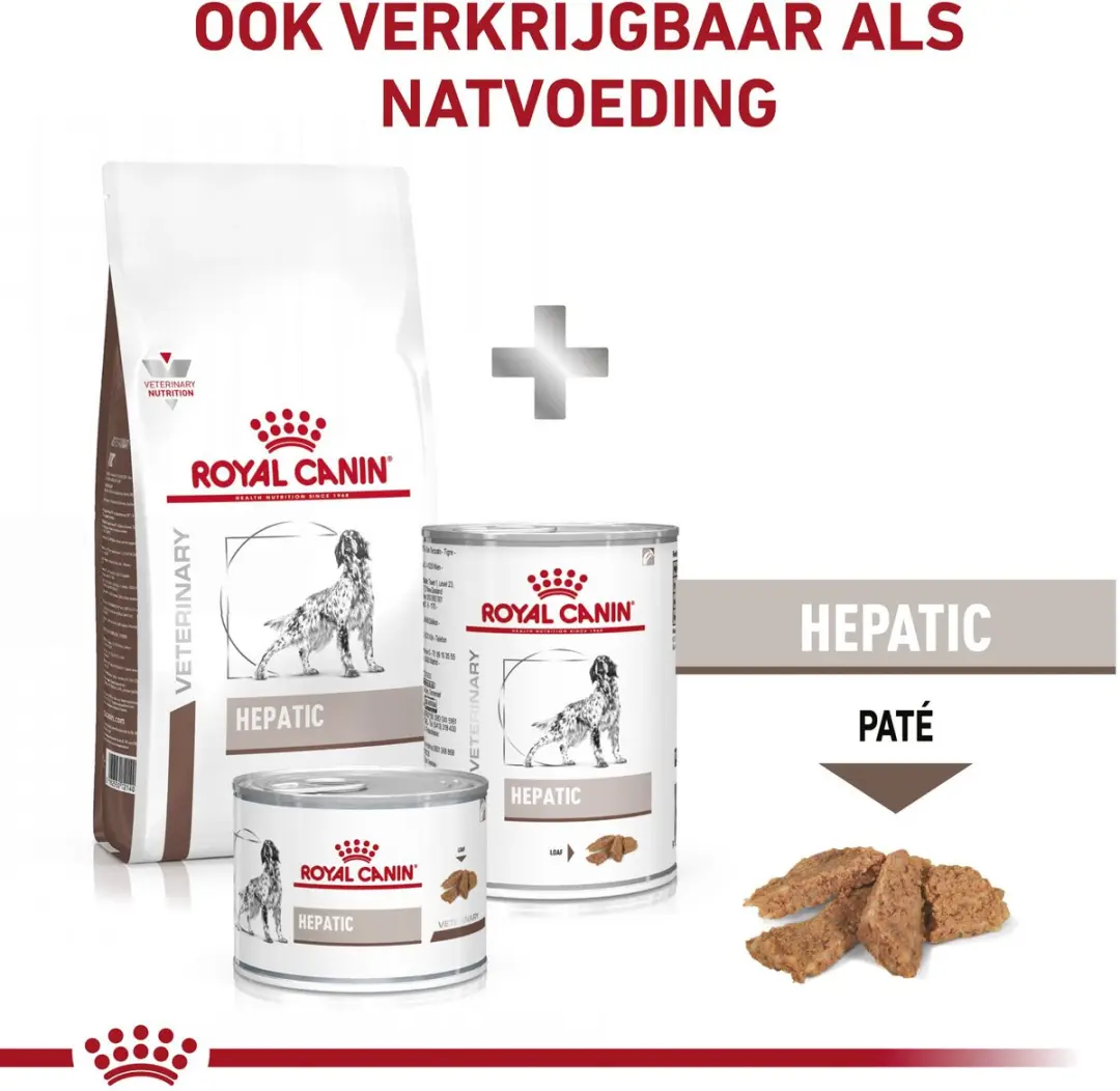 Royal Canin Hepatic Hond 12kg - 13 Stuks