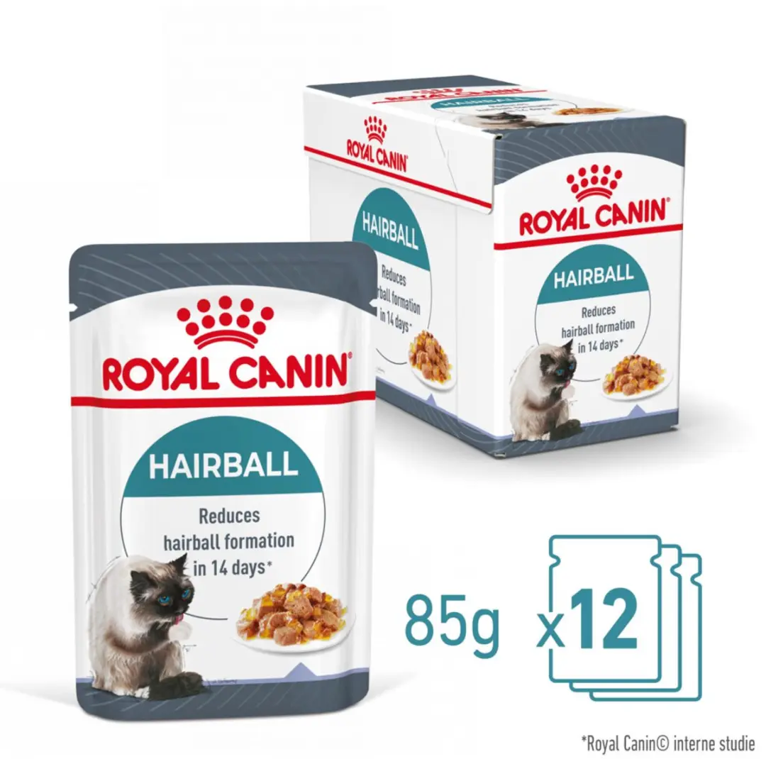 Royal Canin Hairball Care Jelly Kattenvoer - 48 x 85g