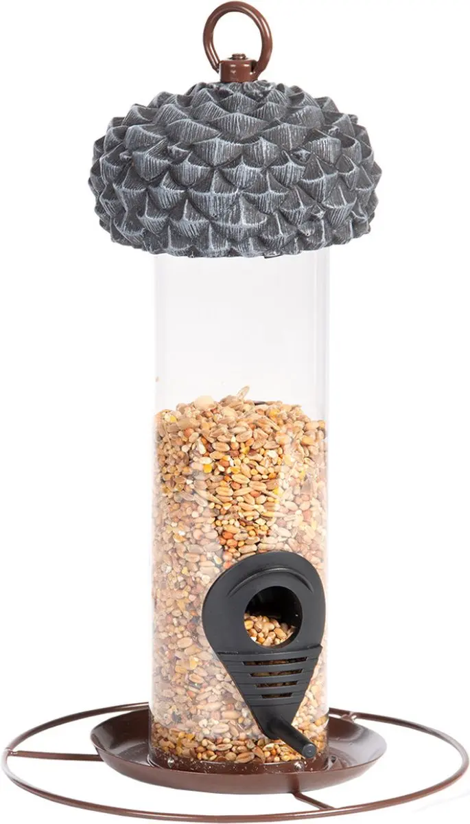 Esschert Design Vogel Voedersilo 27cm - Grijs