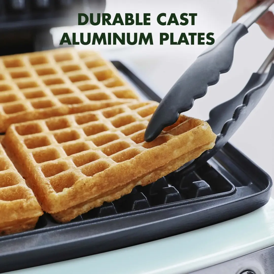 GreenPan Wafelijzer Blue Haze - 1600W - 2 Sets Platen