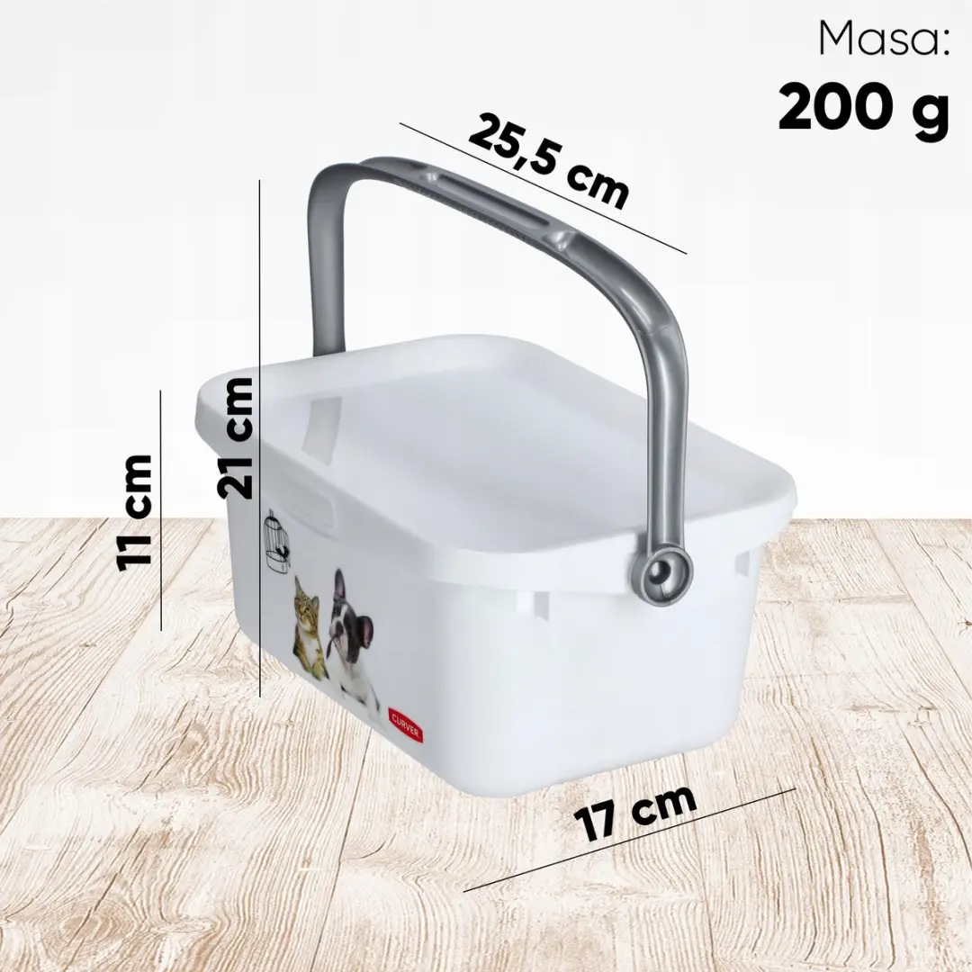 Curver Petlife Voedselcontainer 3L - Wit