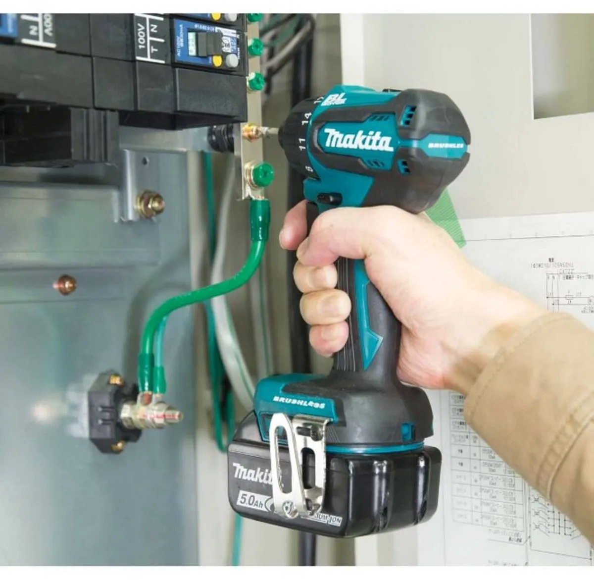 Makita DDF083Z Boor- en schroefmachine 18V - 2 snelheden - afbeelding 6 van 6