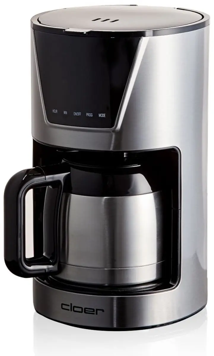 Cloer 5258 Halfautomatisch Koffiezetapparaat 10 Koppen - Roestvrijstaal - afbeelding 6 van 6