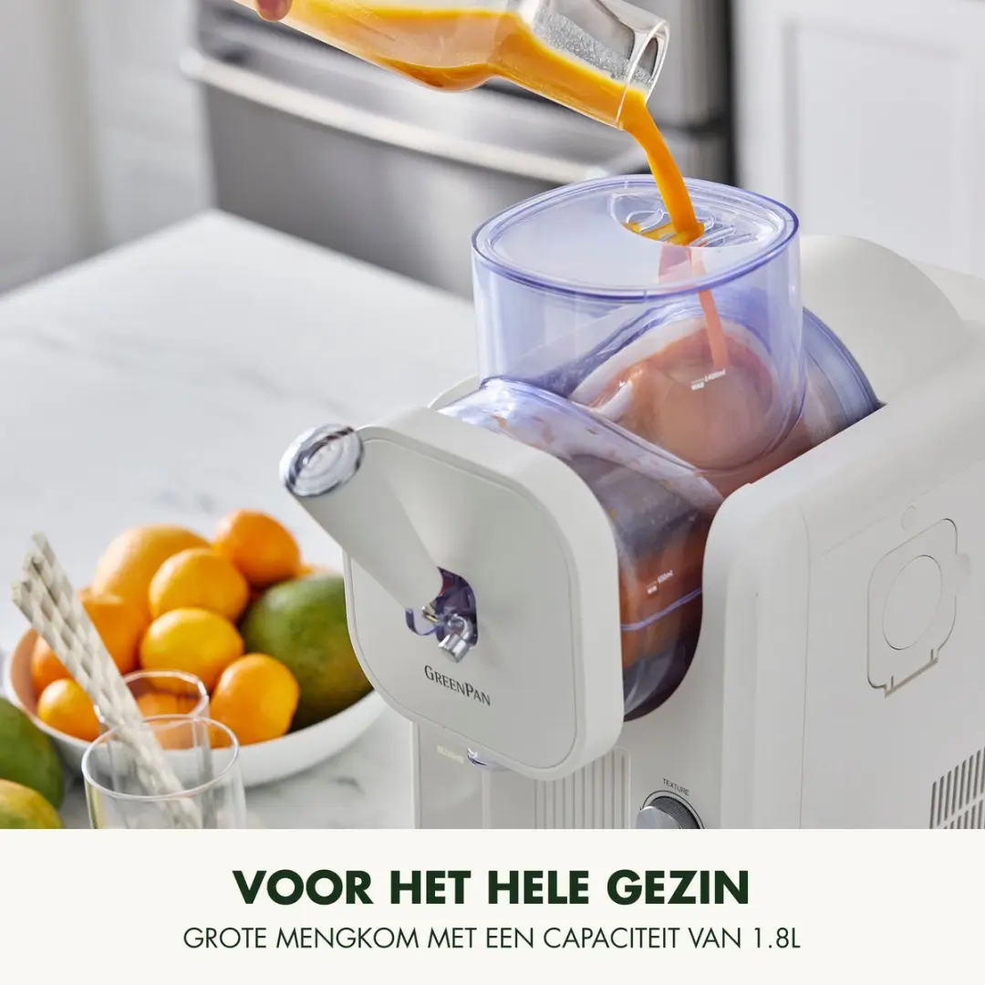 GreenPan Frost CC010399-001 IJsmachine - 1.8L - 6 Programma's - Wit - afbeelding 6 van 6