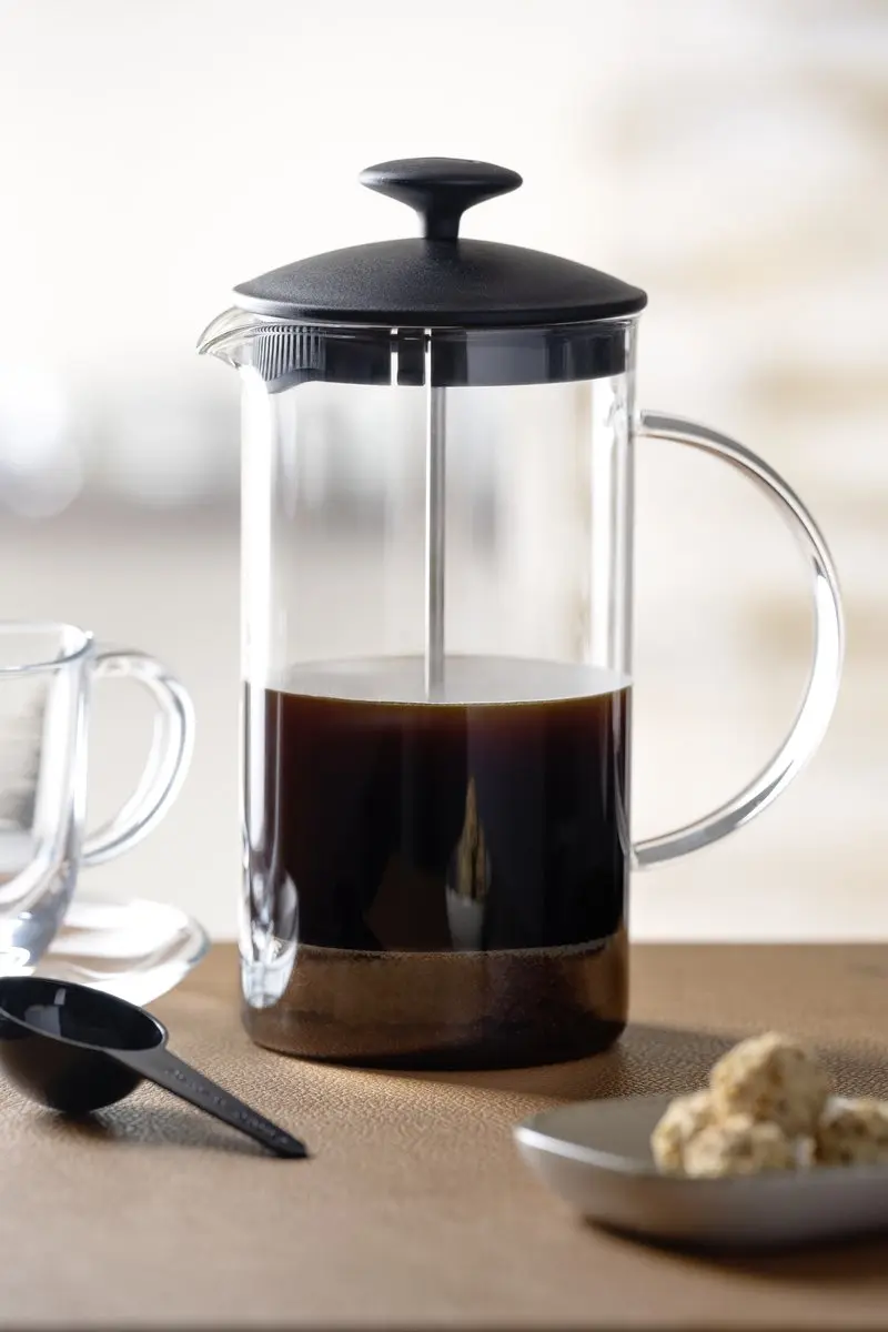 Leonardo Caffe Koffiemaker 1L - Zwart/Transparant - afbeelding 6 van 6