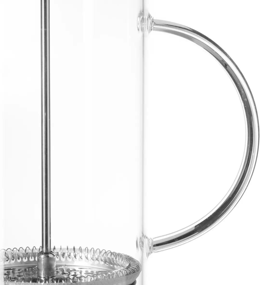 Leonardo Caffe Koffiemaker 1L - Zwart/Transparant