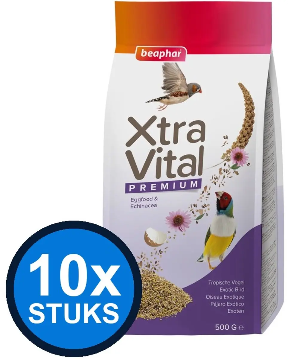 Beaphar XtraVital Tropisch Vogelvoer 500g