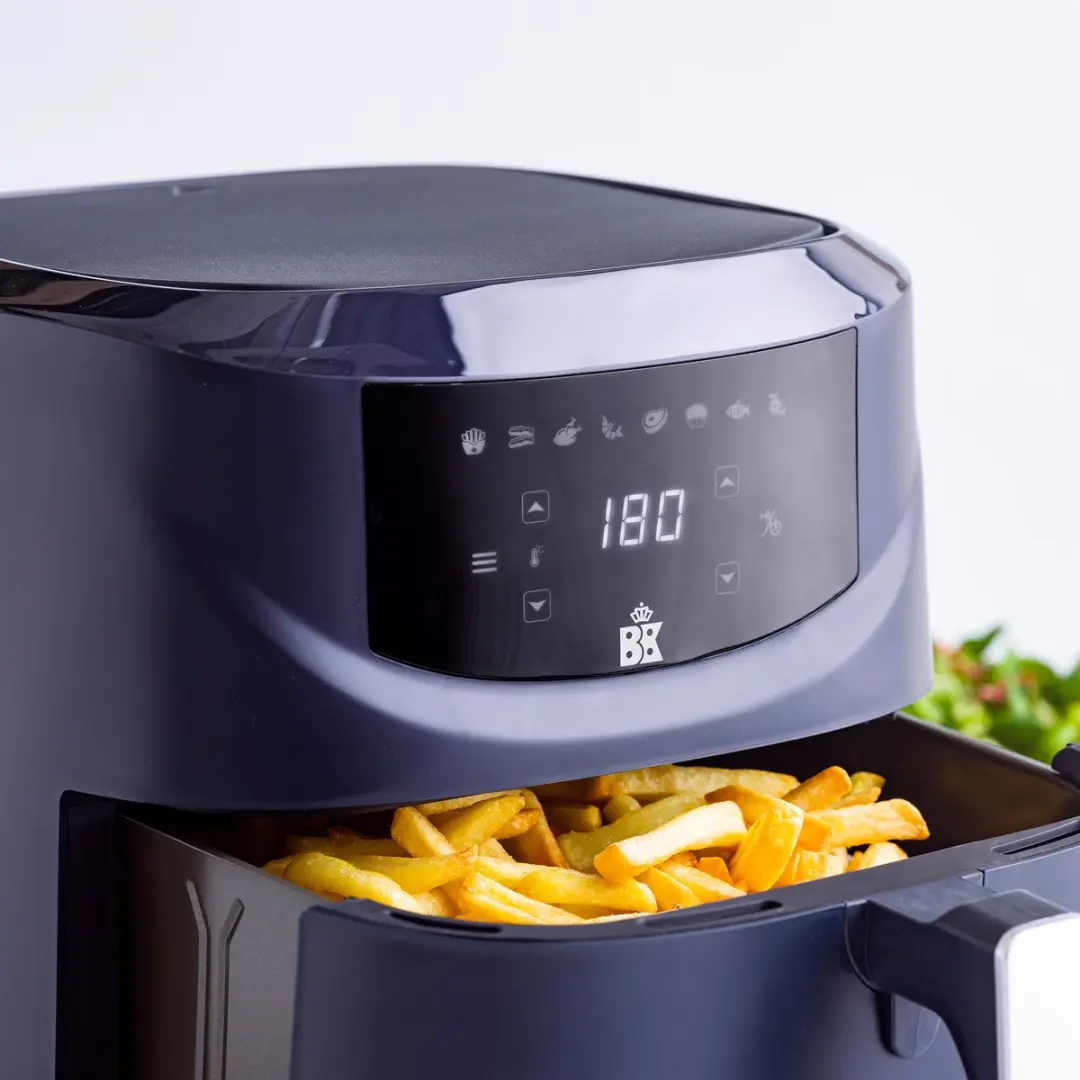 BK Connect XXL Airfryer 7,6L - 2000W - PFAS-vrij - Dark Navy - afbeelding 6 van 6