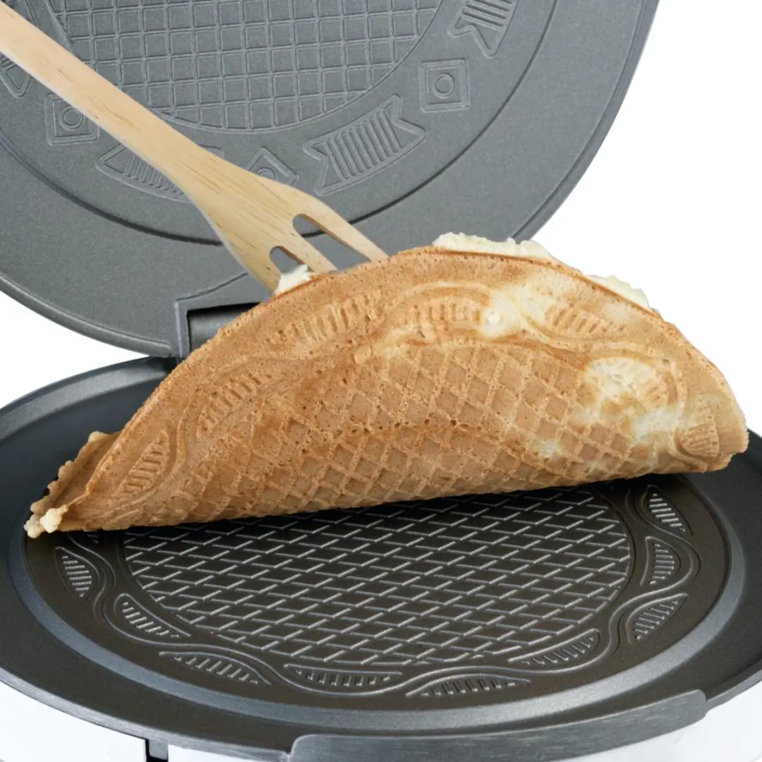 Cloer Oublie-/Kniepertjesijzer 260 - 800W - 2 Platen