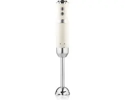 Westinghouse Retro 3-delige Set - Waterkoker 1,7L + Broodrooster + Staafmixer - Beige