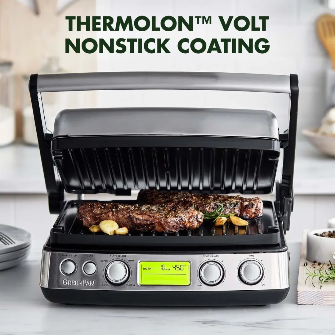 GreenPan Elite Contactgrill 2200W - 2 Platen