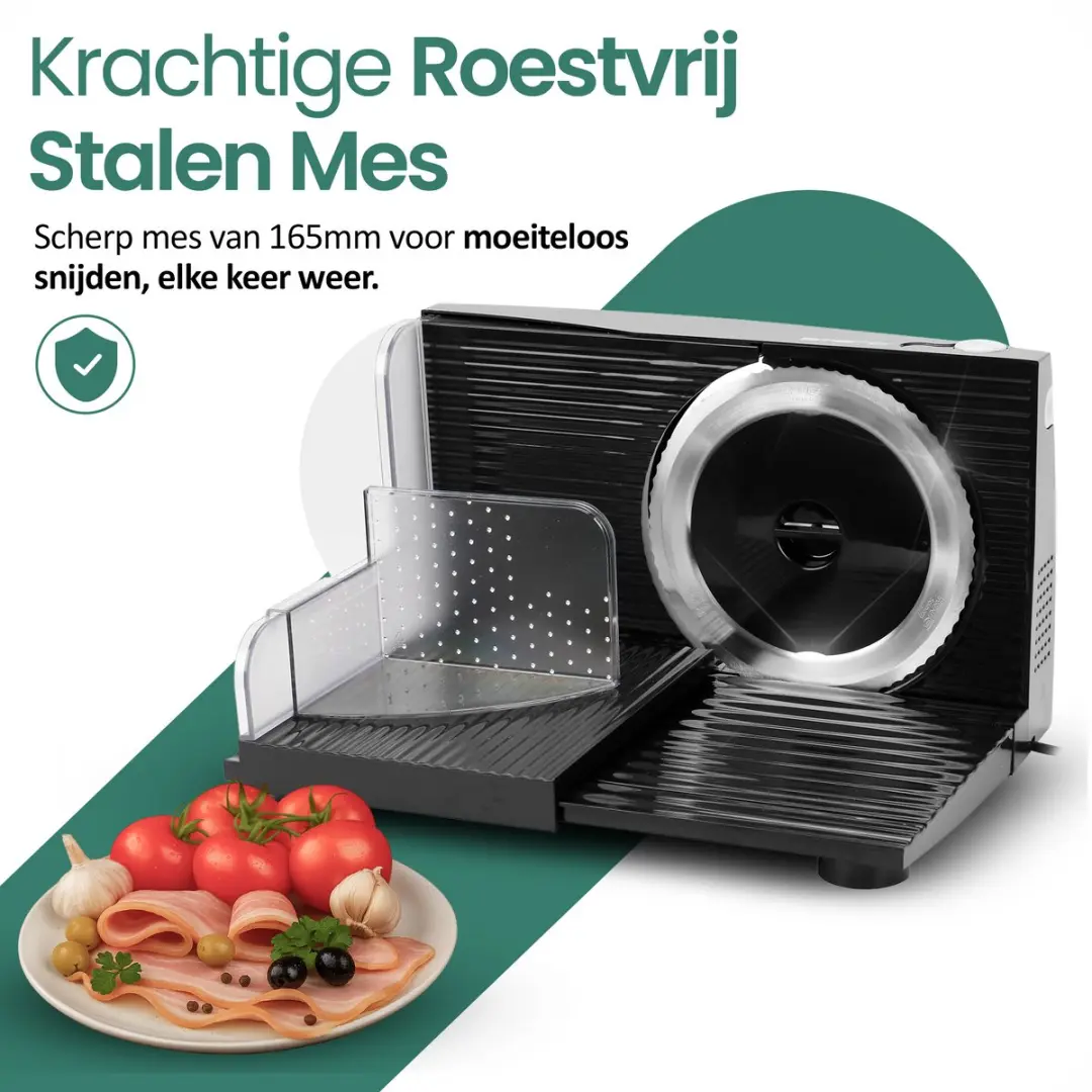 Emerio MS-125000.1 Snijmachine 100W - Zwart - afbeelding 6 van 6