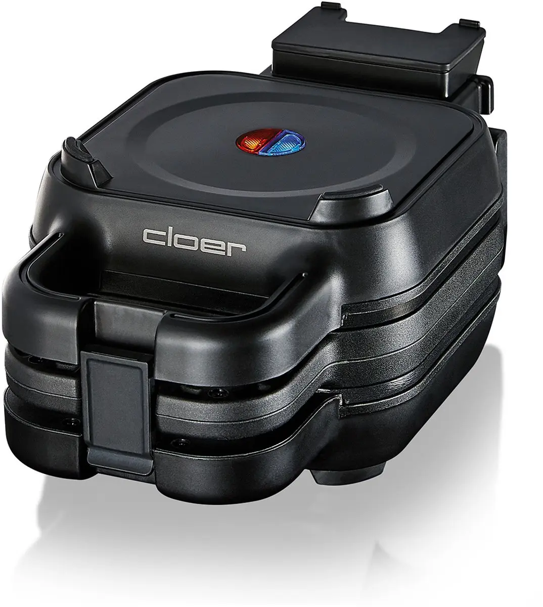 Cloer 6150 Wafelijzer - 800W - 2 Platen - Zwart