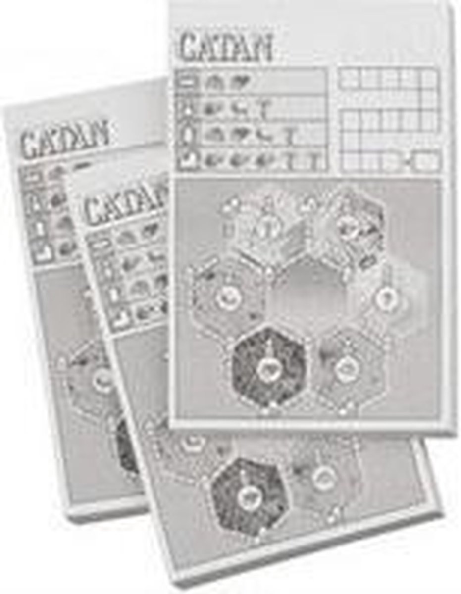 Scoreblokken Catan: Het Dobbelspel Dobbelspel