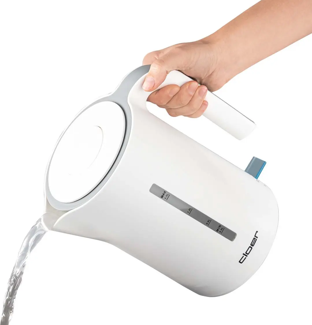 Cloer Waterkoker 4111 - 1.7L 1800W - Wit