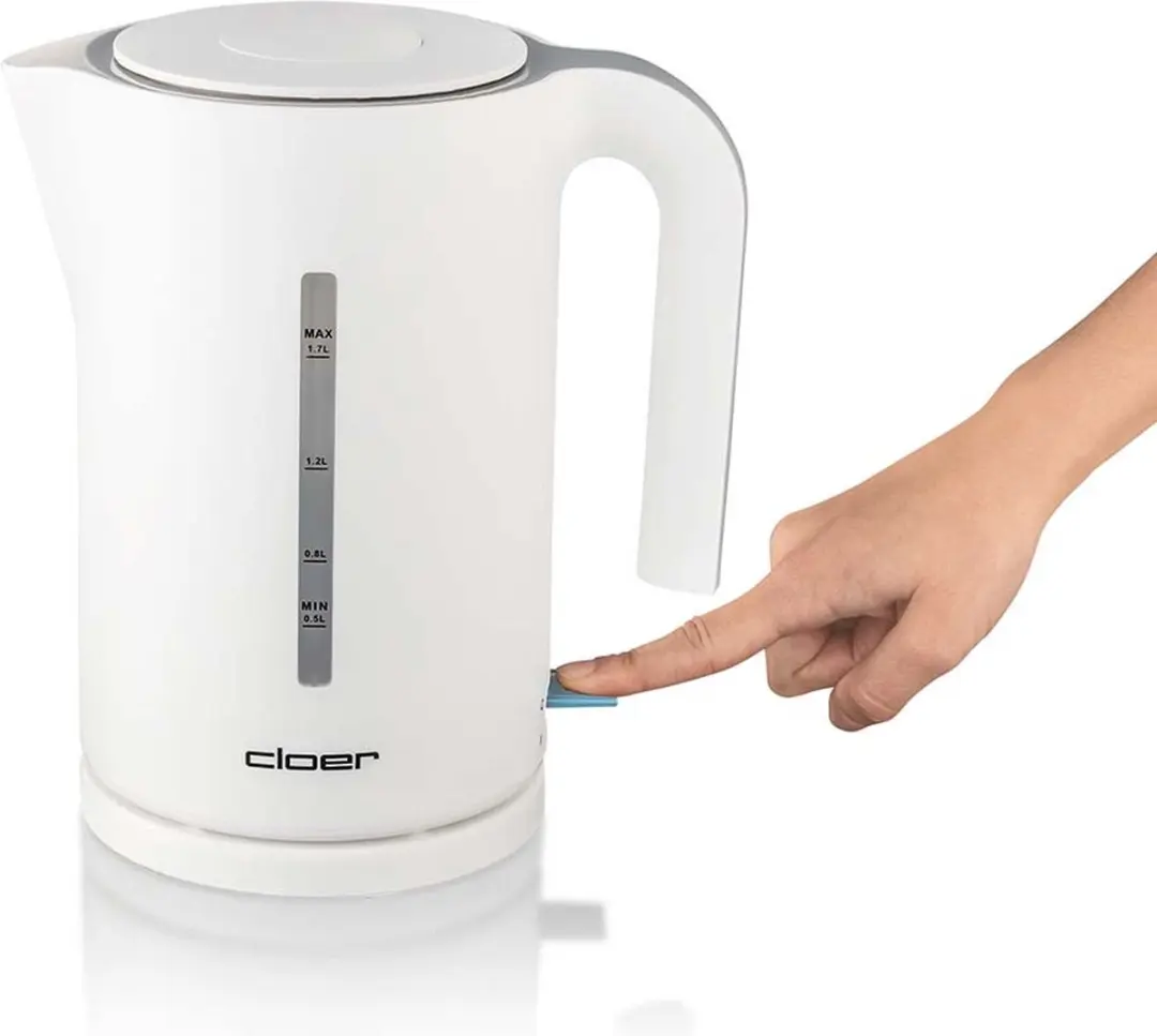 Cloer Waterkoker 4111 - 1.7L 1800W - Wit