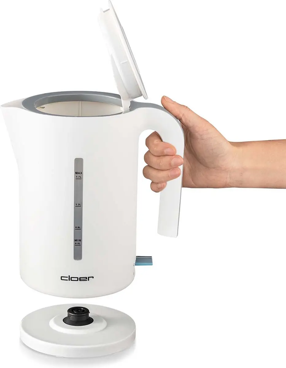 Cloer Waterkoker 4111 - 1.7L 1800W - Wit
