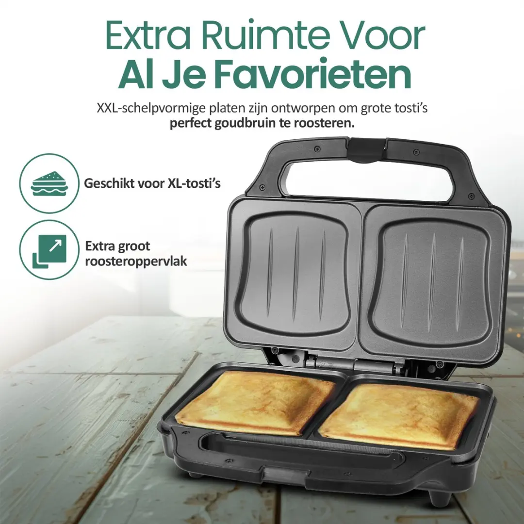Emerio ST-109562.17 Tostiapparaat 900W - Zwart - afbeelding 6 van 6