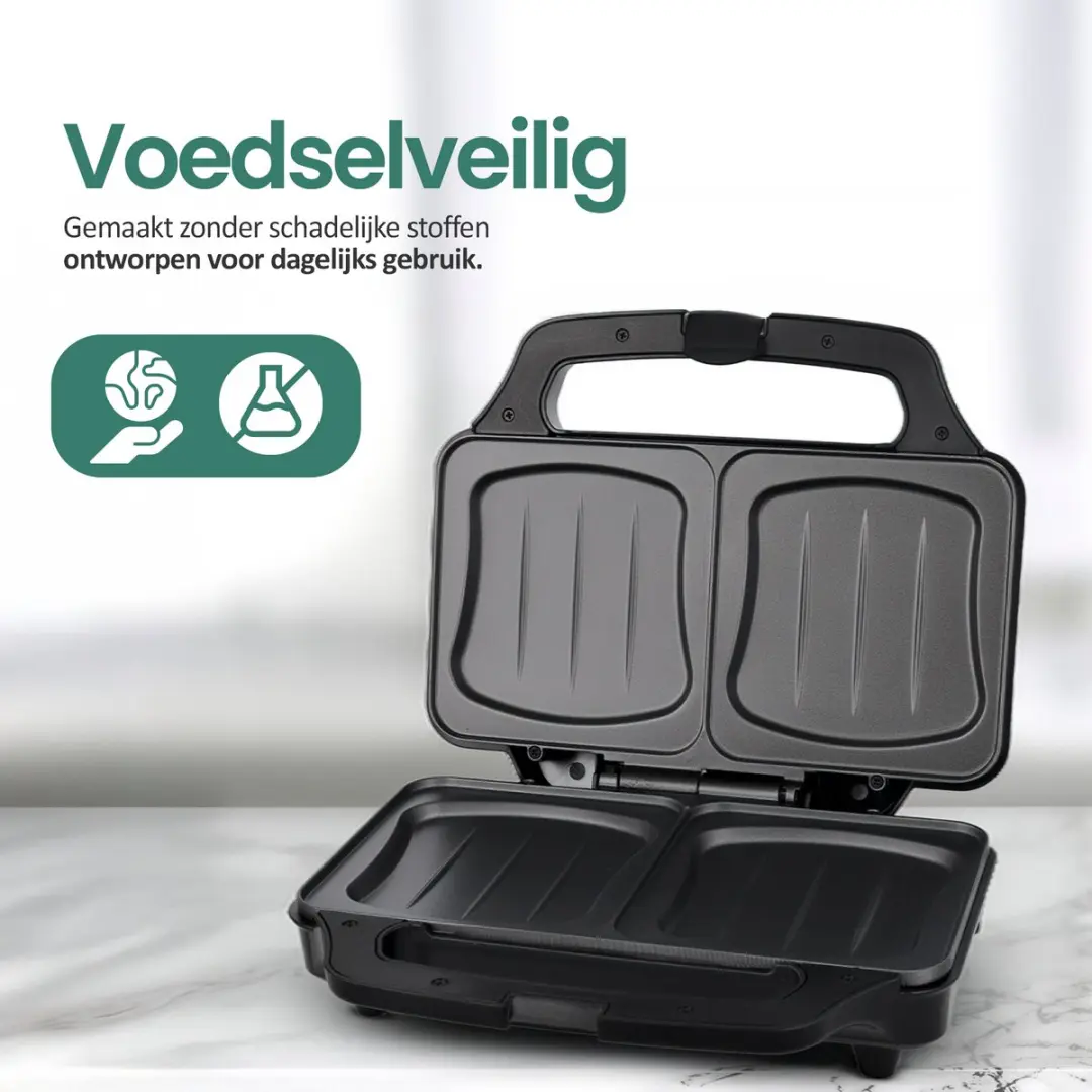 Emerio ST-109562.17 Tostiapparaat 900W - Zwart