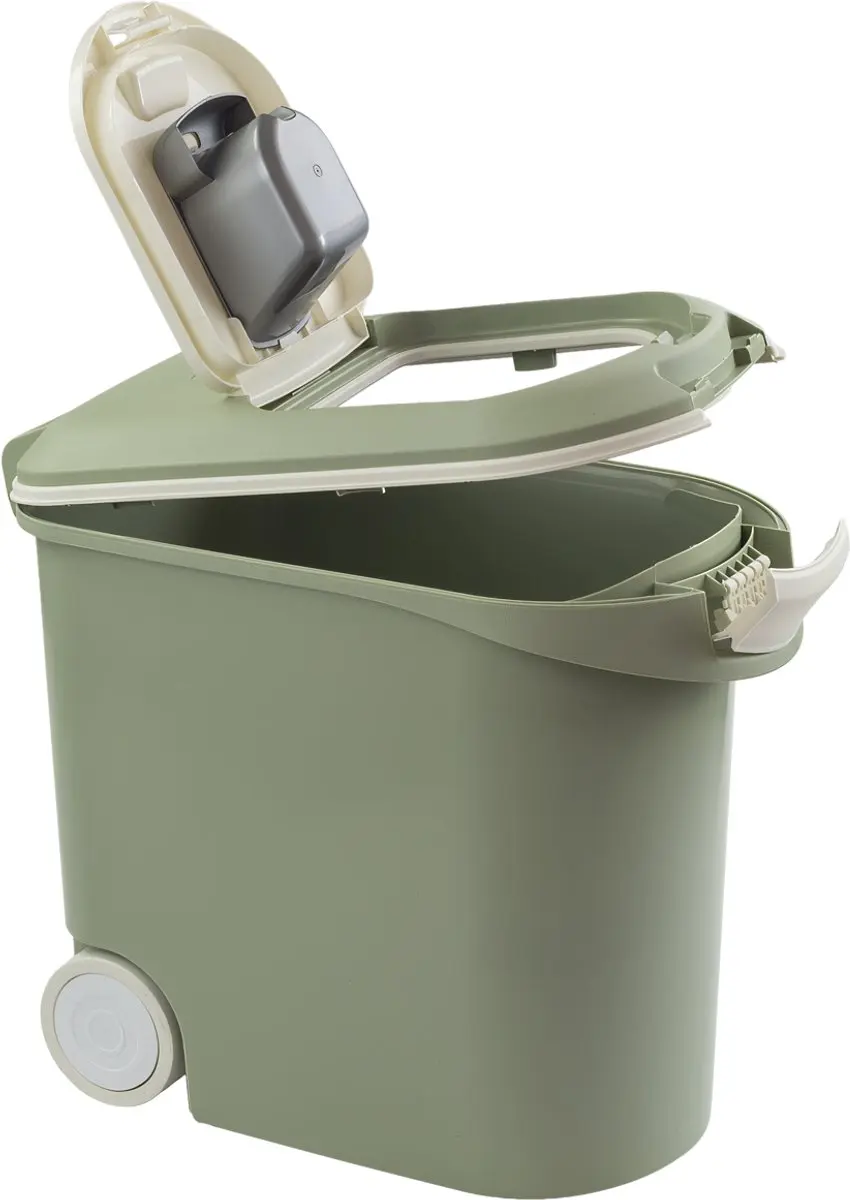 Curver Voedselcontainer Hond/Kat 35L - Misty Green