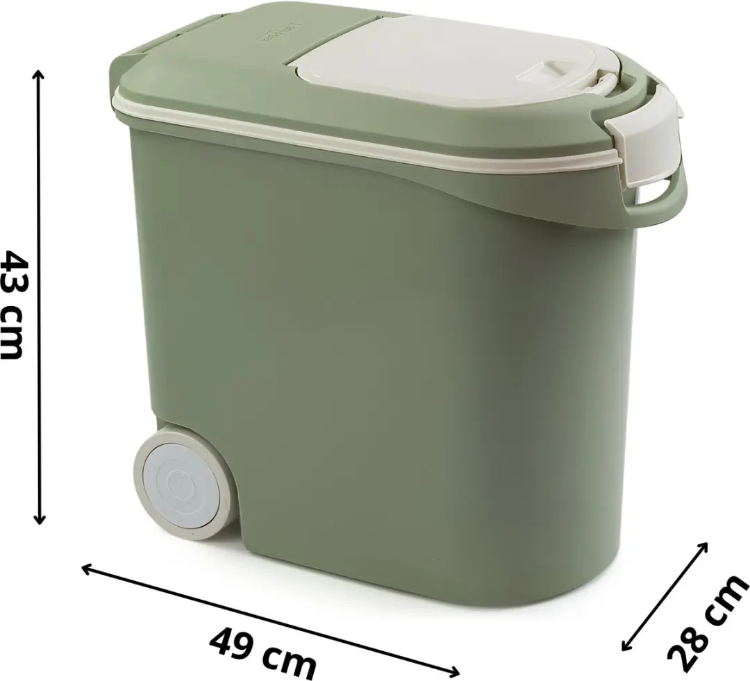 Curver Voedselcontainer Hond/Kat 35L - Misty Green