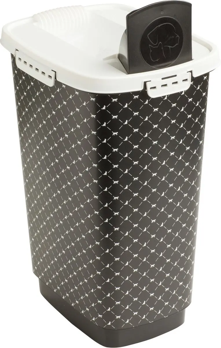 Rotho Cody Voedselcontainer 25L - Zwart