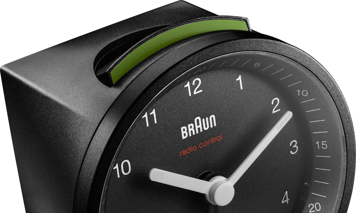 Braun BC07B-DCF Wekker - Radiogestuurd - 8cm - Zwart - afbeelding 3 van 6