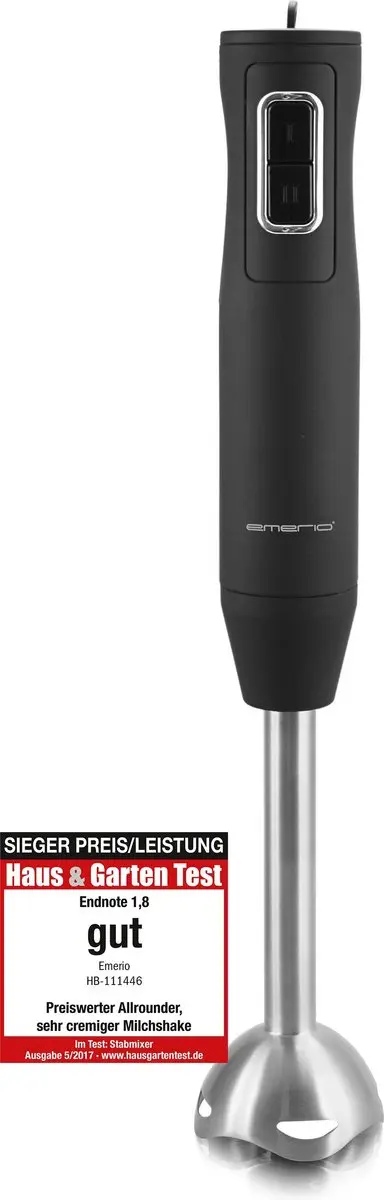 Emerio HB-111446 Staafmixer 250W - Blauw