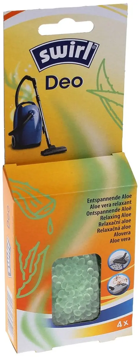 Swirl Ontspannende Aloë Vera Geurzakjes 18621.1 - 4x5g - Zwart/Zilvergrijs