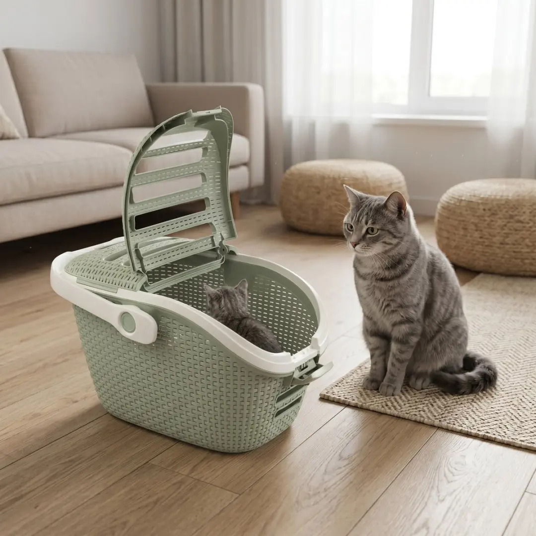 Curver Reismand Kat Misty Green - 51x38x33 cm