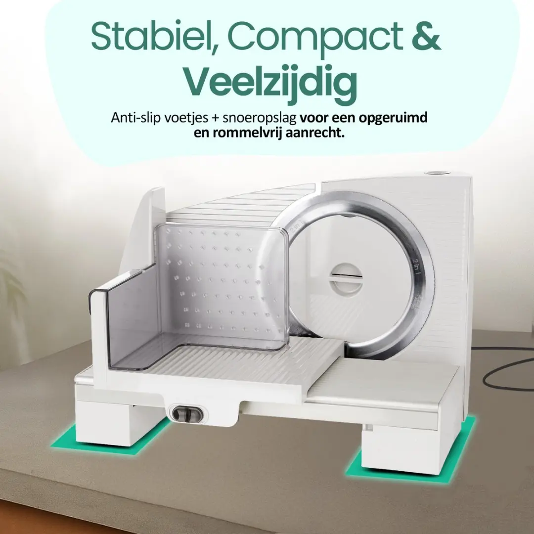 Emerio MS-125001 Multifunctionele Snijmachine 110W - Wit