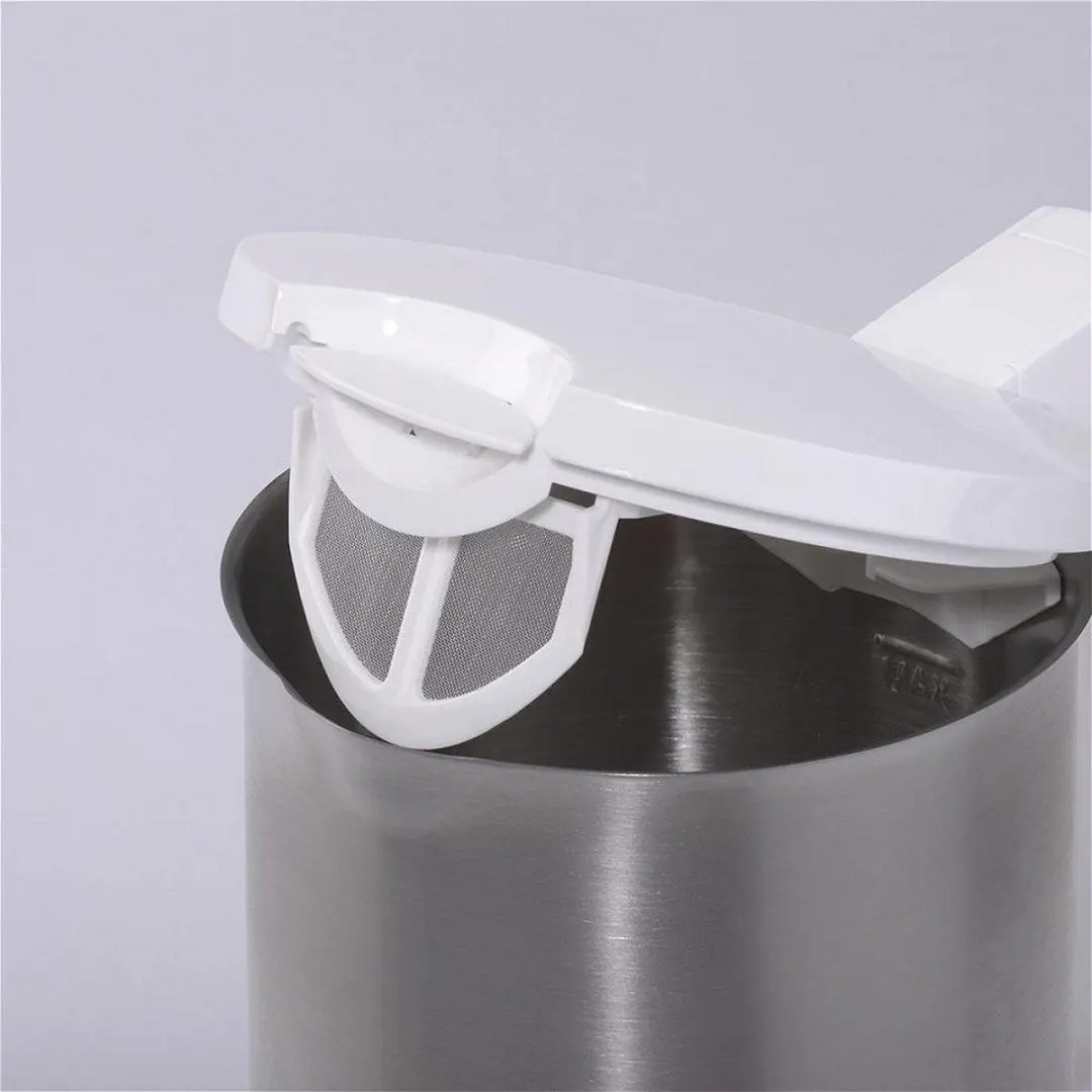Cloer Waterkoker 4721 1.1L - 2000W - Wit RVS
