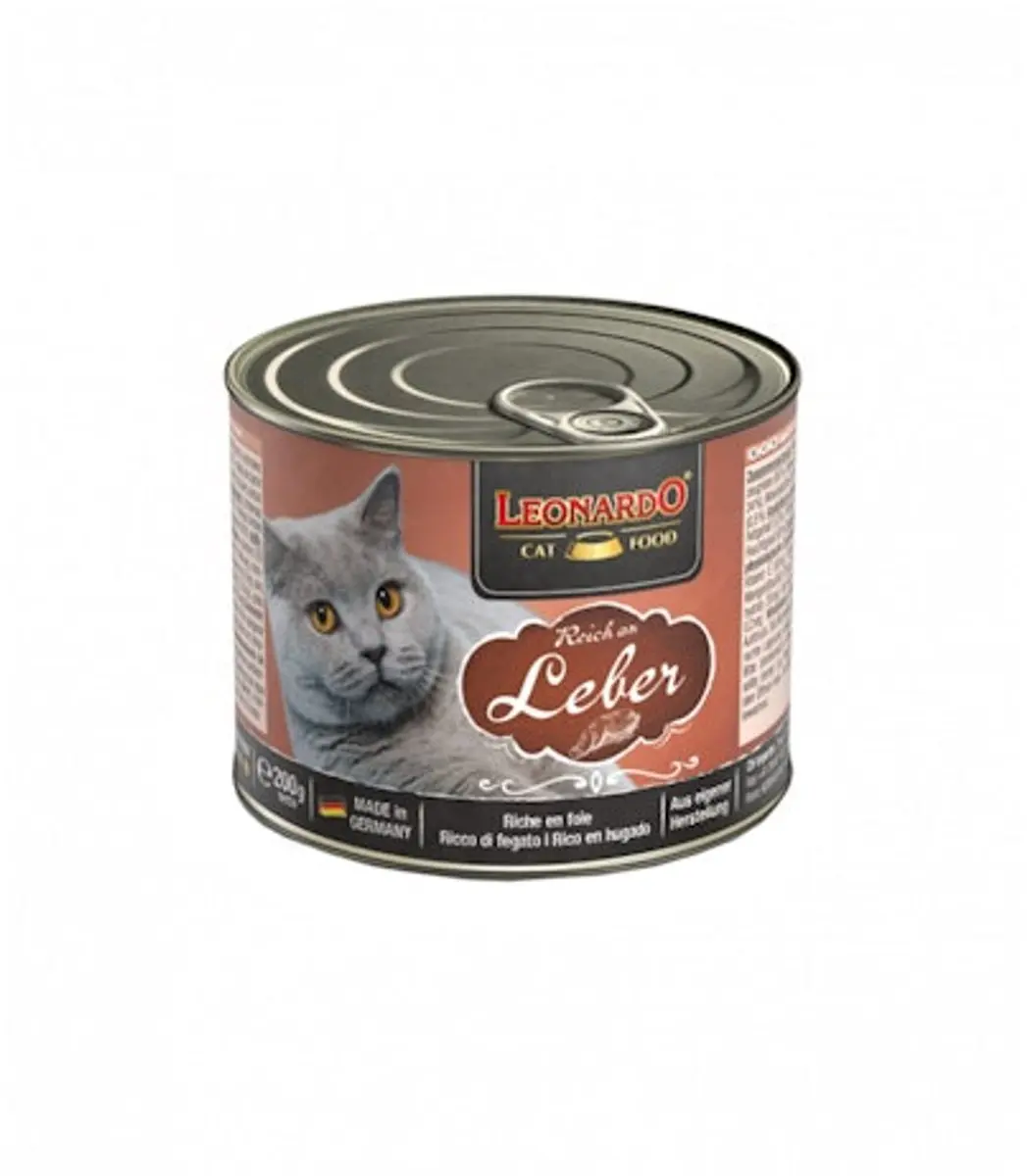 Leonardo Rijk aan Lever Natvoer voor Katten