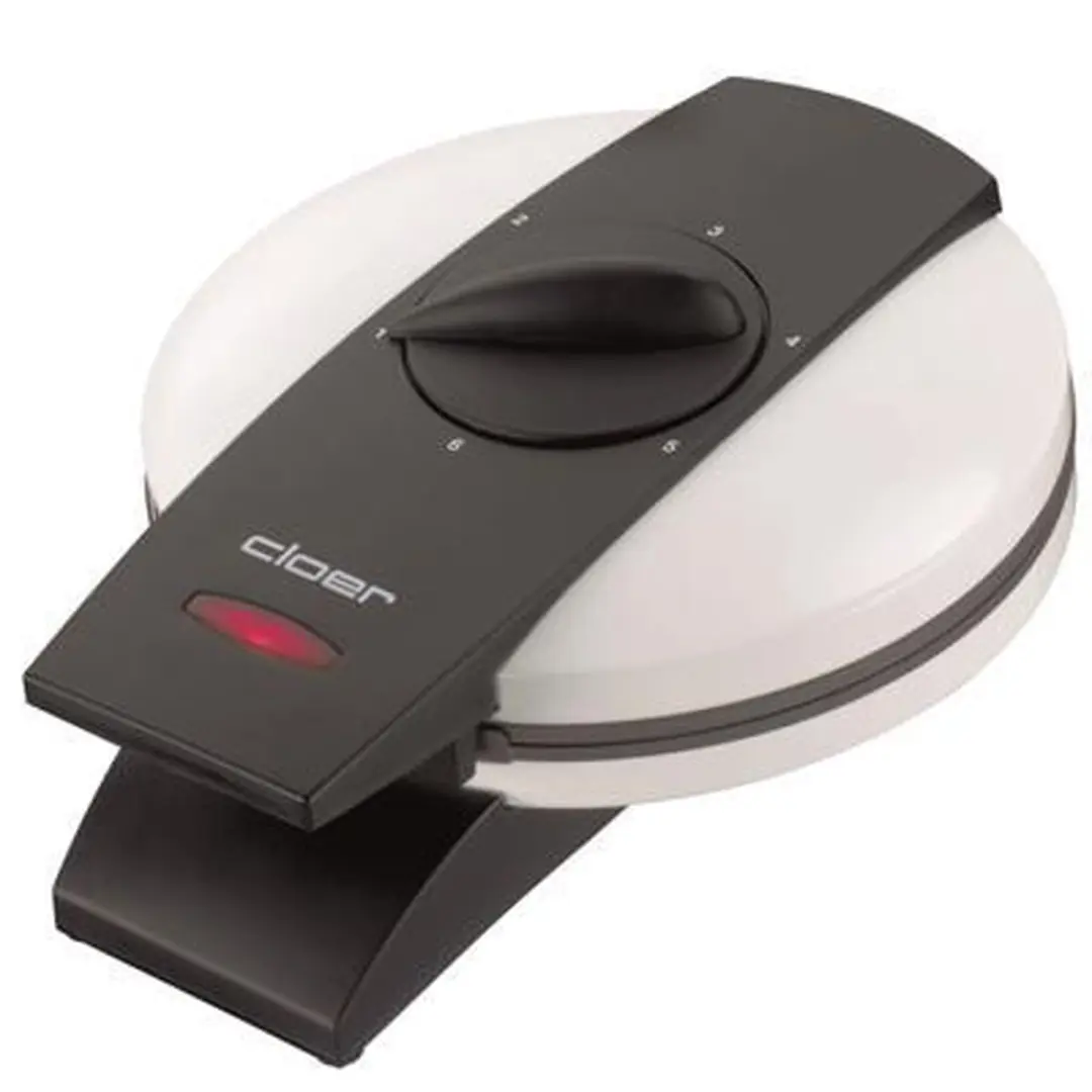 Cloer Oublie-/Kniepertjesijzer 261 - 800W - 2 Platen - Wit