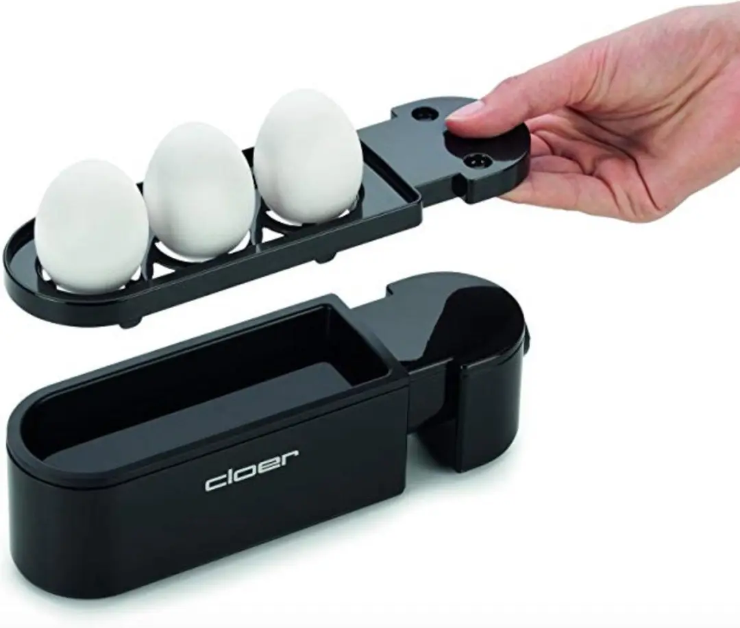 Cloer 6020 Eierkoker - 3 Stuks - Kleurenmix