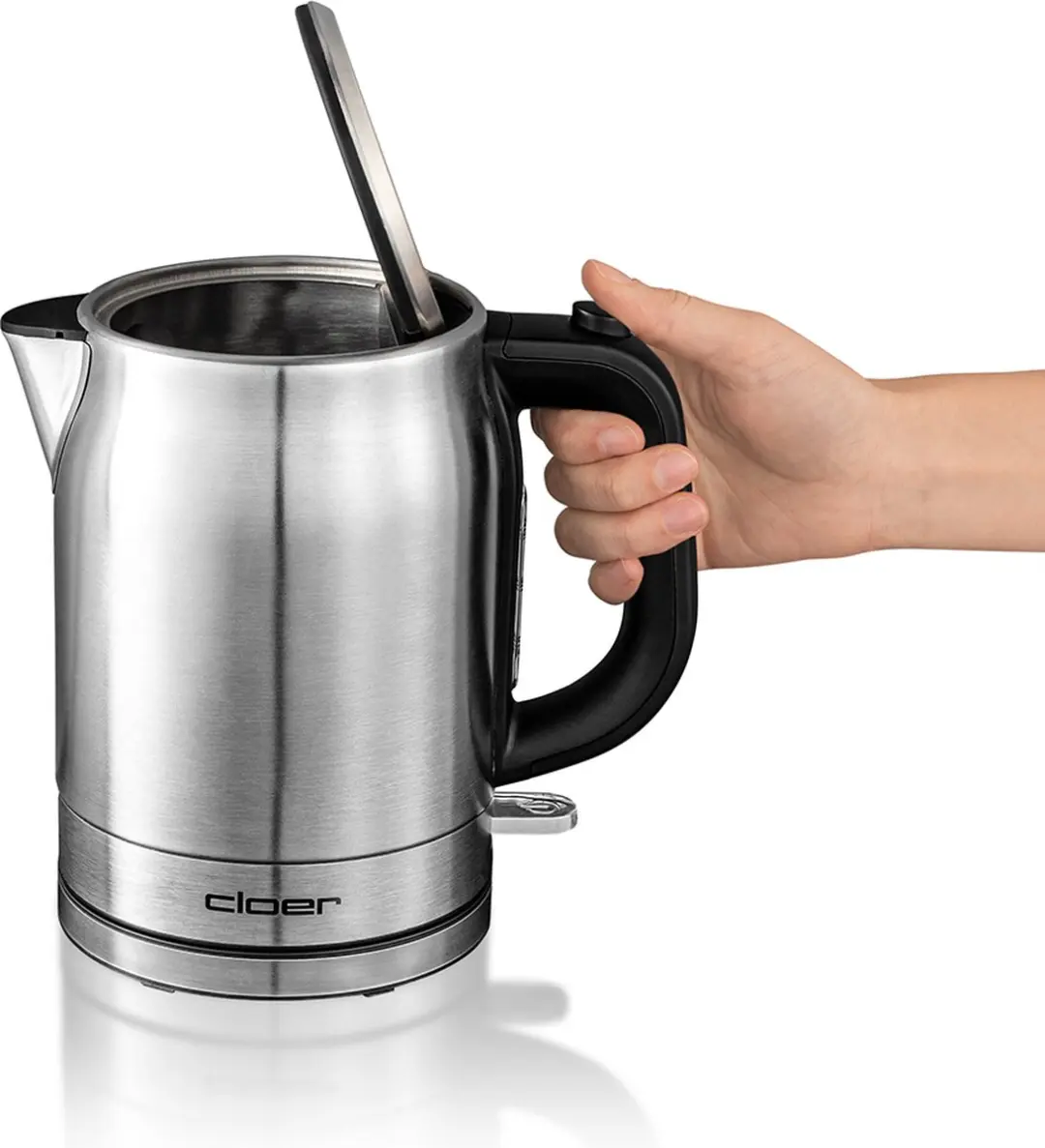 Cloer 4519 Waterkoker 1L - 2200W - Zwart - afbeelding 6 van 6