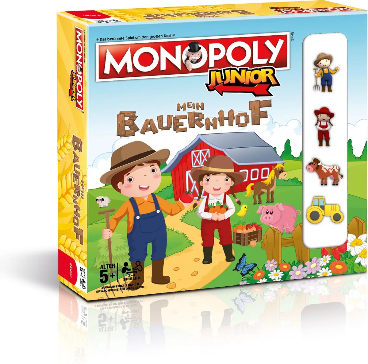Winning Moves Monopoly Junior Mein Bauernhof Bordspel