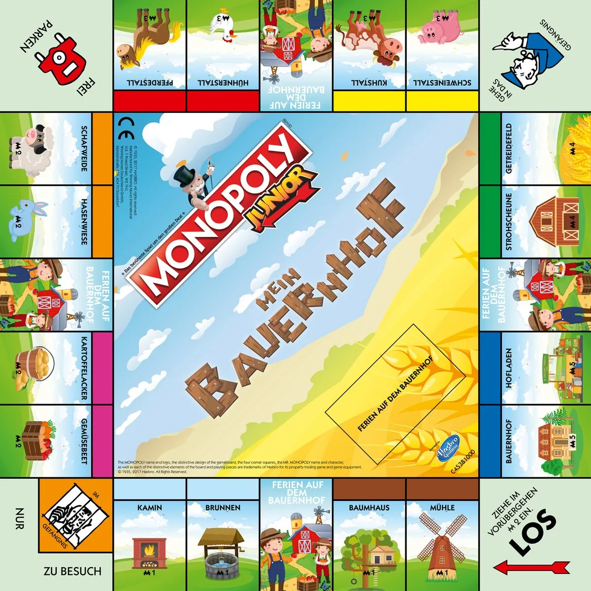 Winning Moves Monopoly Junior Mein Bauernhof Bordspel - 2-4 Spelers