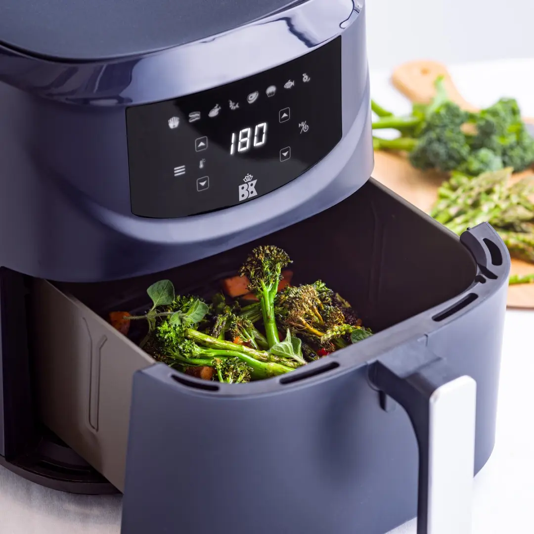 BK Connect XXL Airfryer 7,6L - 2000W - Dark Navy - afbeelding 6 van 6