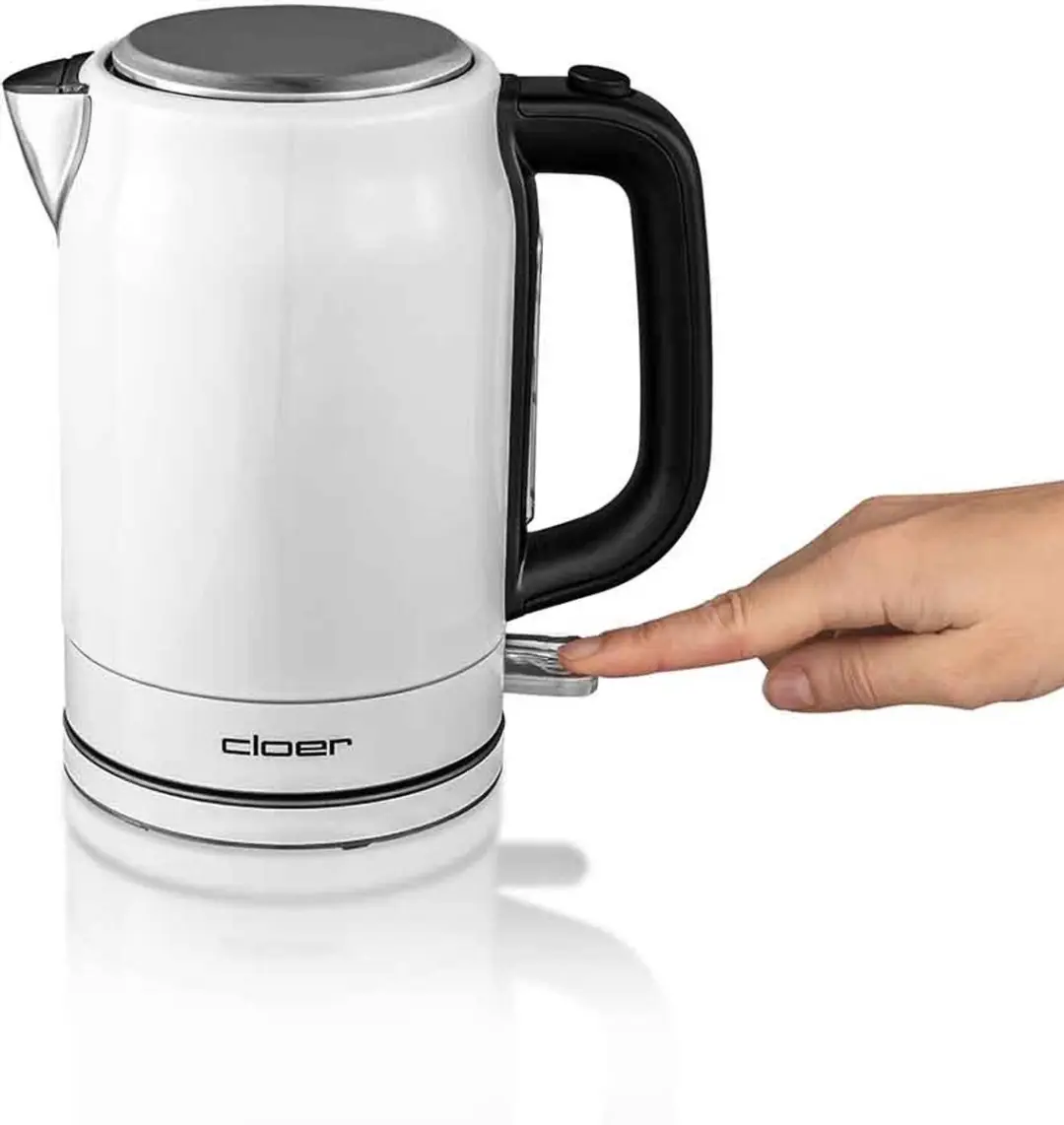 Cloer 4521 Waterkoker 1,7L - 1850W - Wit