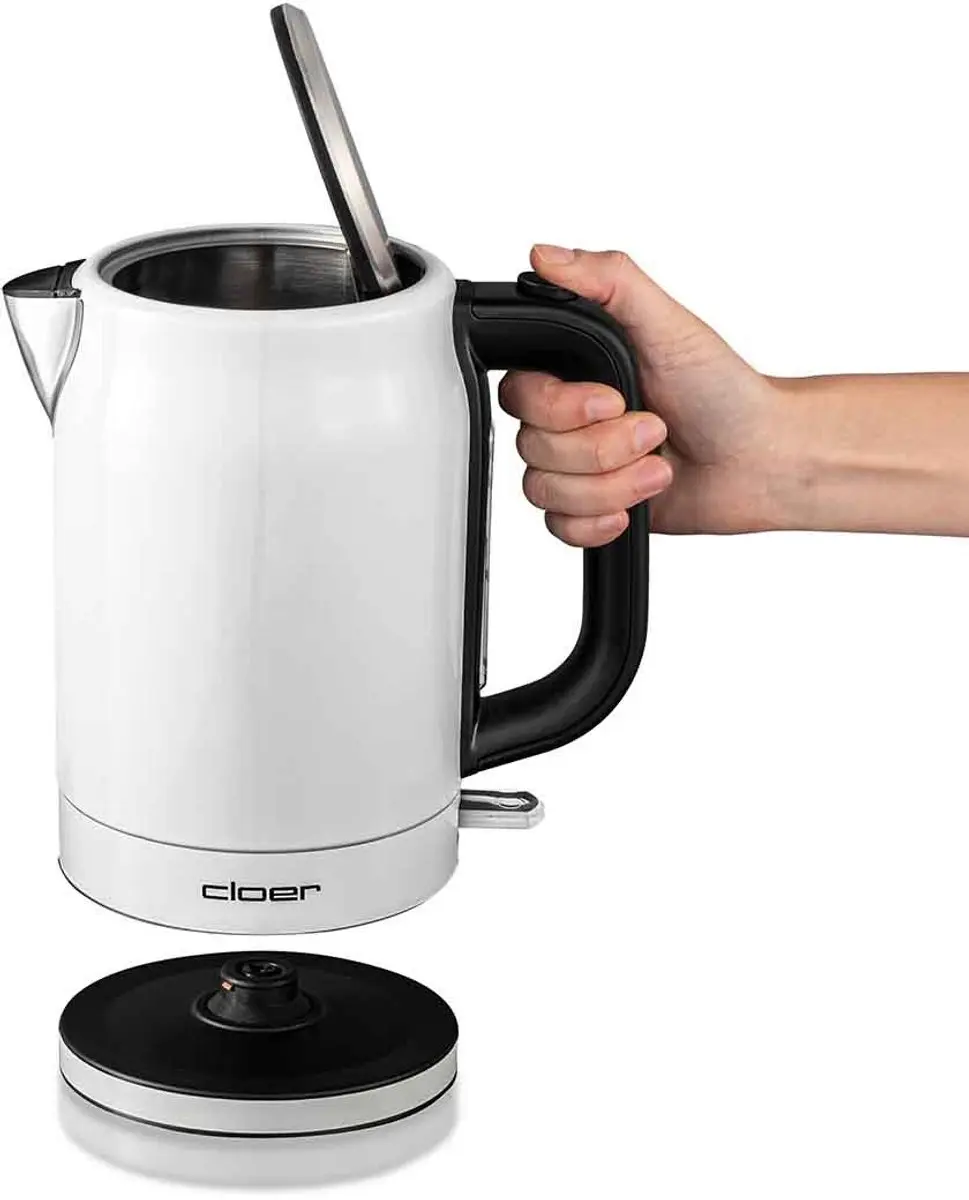 Cloer 4521 Waterkoker 1,7L - 1850W - Wit