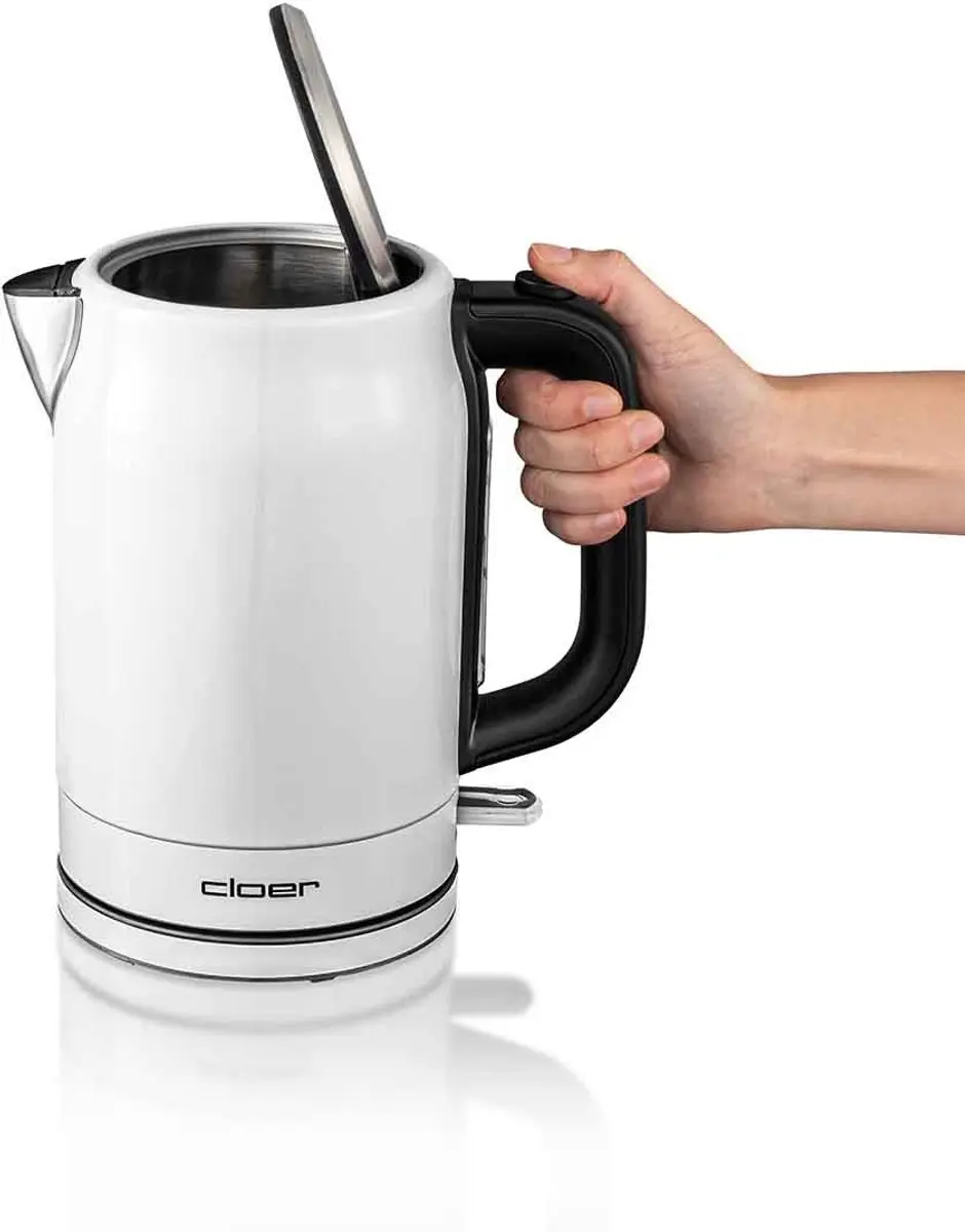 Cloer 4521 Waterkoker 1,7L - 1850W - Wit