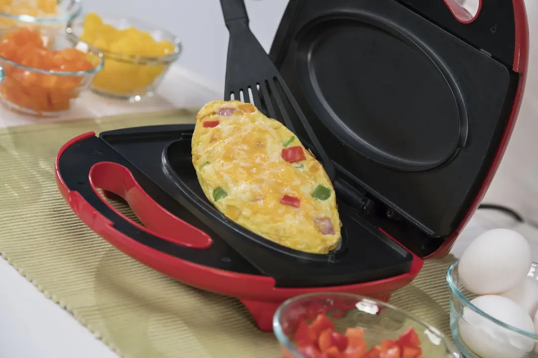 Starlyf Express Cooker Dubbelzijdig - 900W Rood