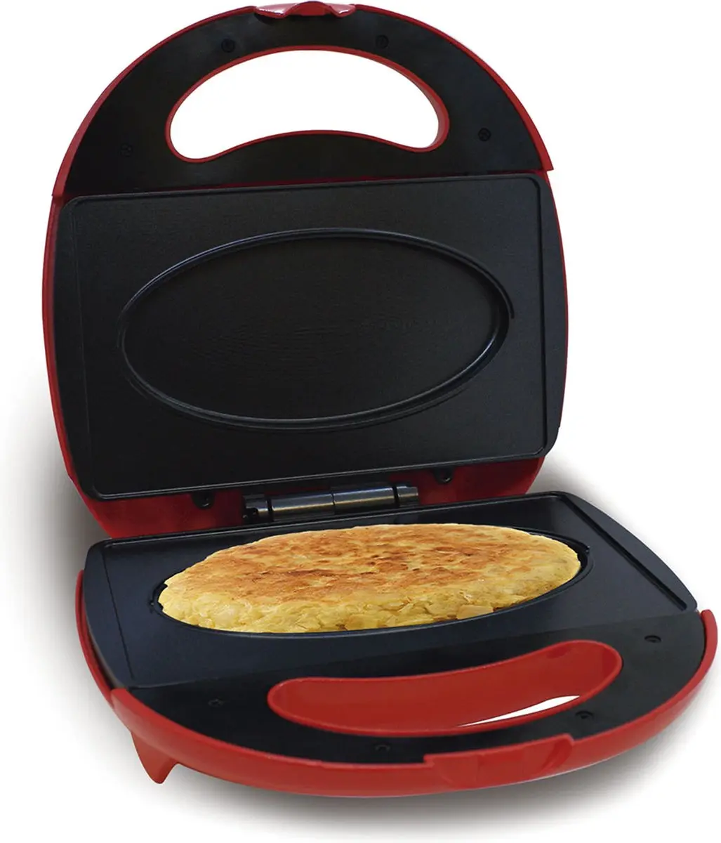 Starlyf Express Cooker Dubbelzijdig - 900W Rood
