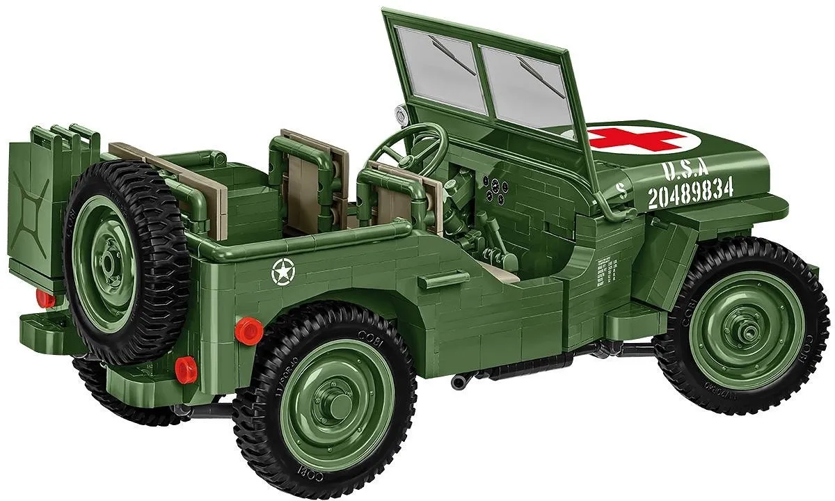 COBI Willys MB Medische schaal 1:12 - COBI-2806