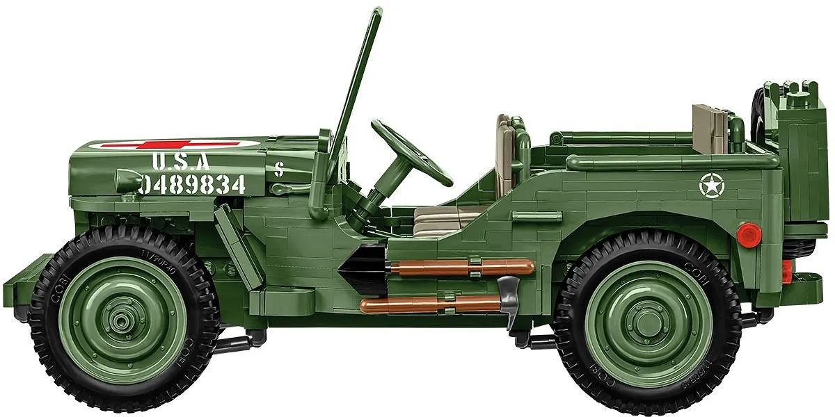 COBI Willys MB Medische schaal 1:12 - COBI-2806