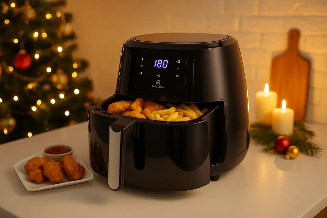 Daily Home Heteluchtfriteuse 6L - 1700W - Zwart