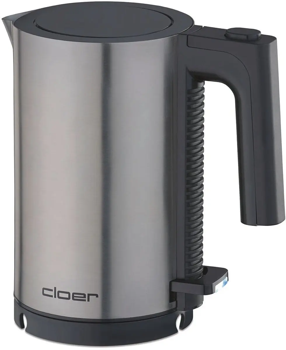 Cloer 4990 Waterkoker 1960W 0.8L - Zwart/Roestvrijstaal
