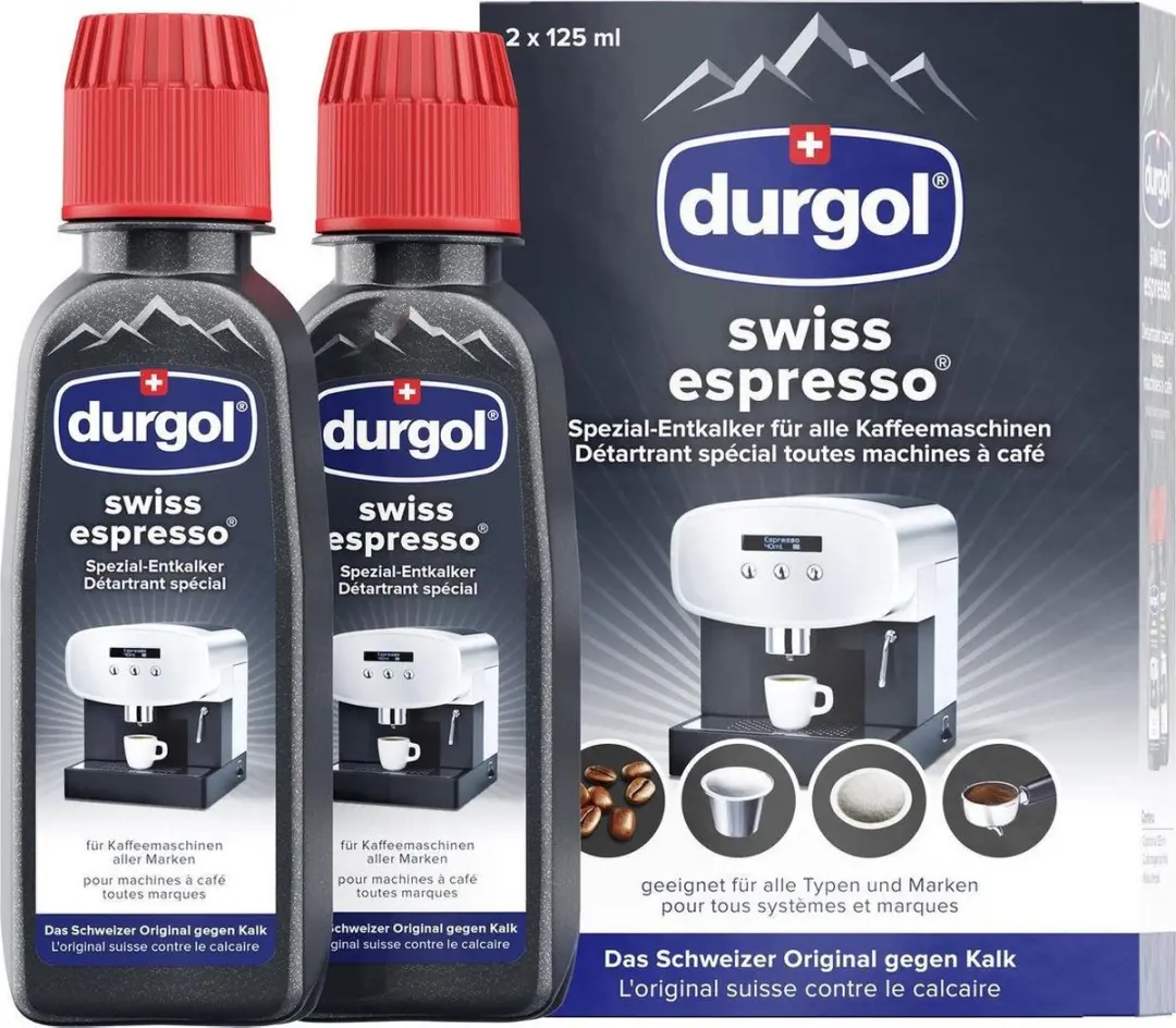 Durgol Swiss Espresso Decalcifier 1000ml - 8x125ml